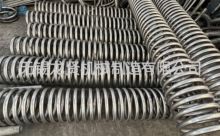 用在這里的不銹鋼盤管！